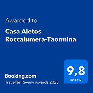  Appartamento Casa Aletos Roccalumera-taormina